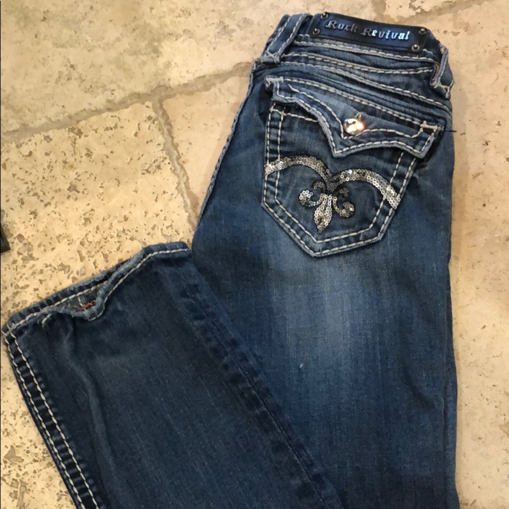 Rock revival 24 straight jeans